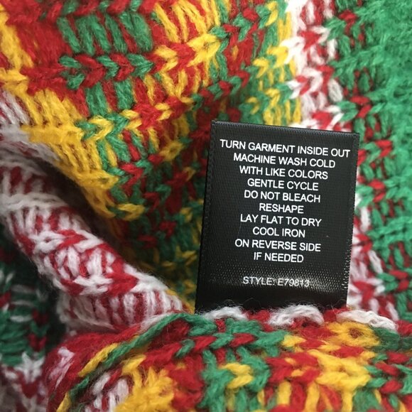 Christmas Sweater Tacos  Unisex Men Women Ugly Mexican Fiesta Size Medium - Picture 11 of 13